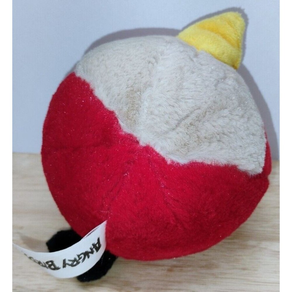 Angry Birds Red Plush Commonwealth 2010 Stuffed Animal 5" Cardinal - Picture 5 of 7